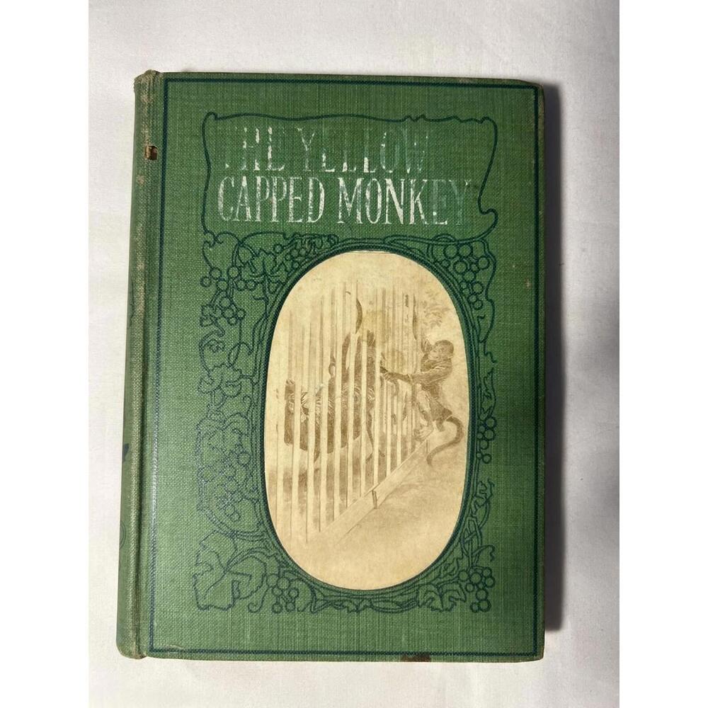 1899 Rare First Edition The Yellow Capped Monkey -Sophie Swett Childrens Morals